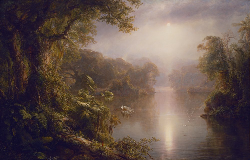 El Rio de Luz Rzeka światła autorstwa Frederic Edwin Church