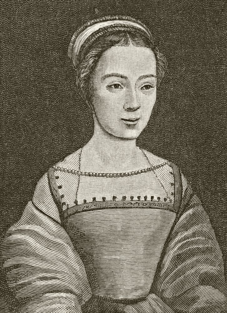Claude z Francji, z „Nauka i literatura w średniowieczu” Paula Lacroix (1806–84) opublikowana w Londynie 1878 autorstwa French School