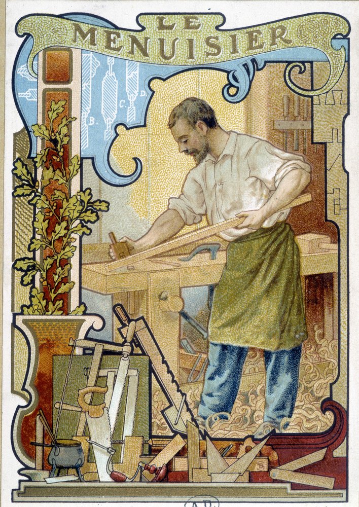 Stolarz – Chromo. autorstwa French School