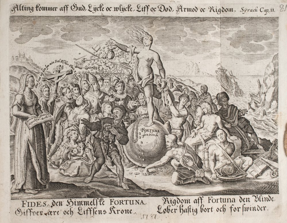 „Fortuna niewidoma” autorstwa Georg Fahrenholtz