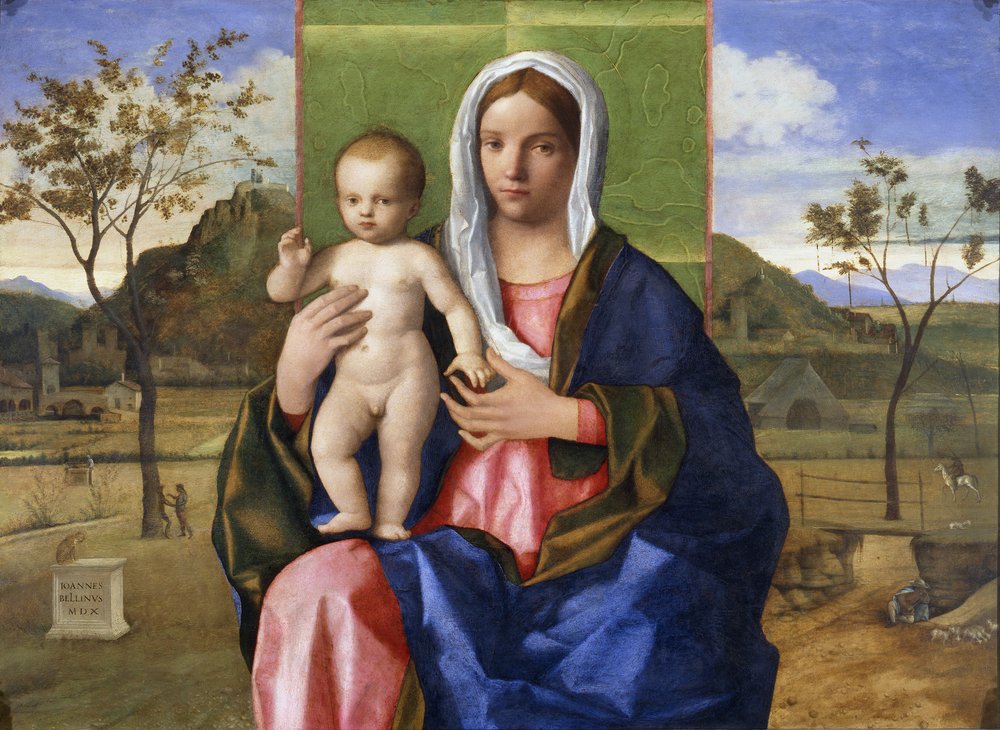 Madonna i dziecko autorstwa Giovanni Bellini