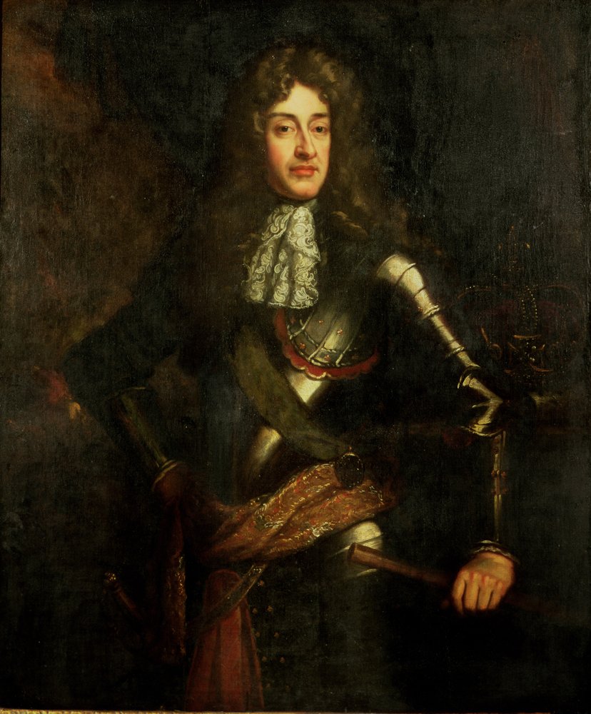 Portret króla Jakuba II autorstwa Godfrey Kneller