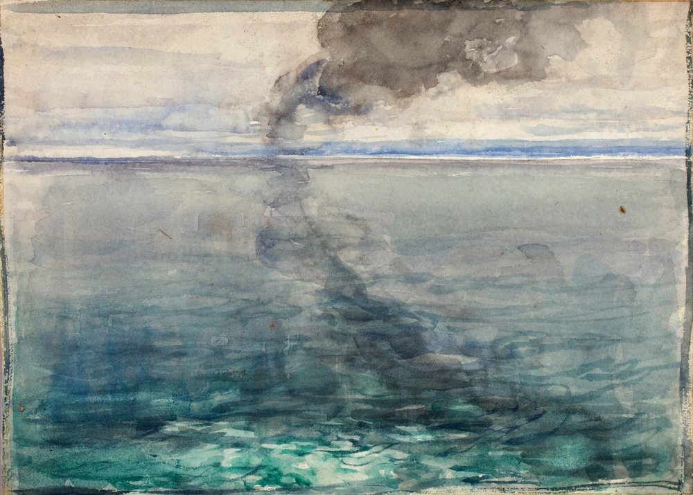 Przeprawa przez Atlantyk (Powrót do domu) autorstwa Henry Ossawa Tanner
