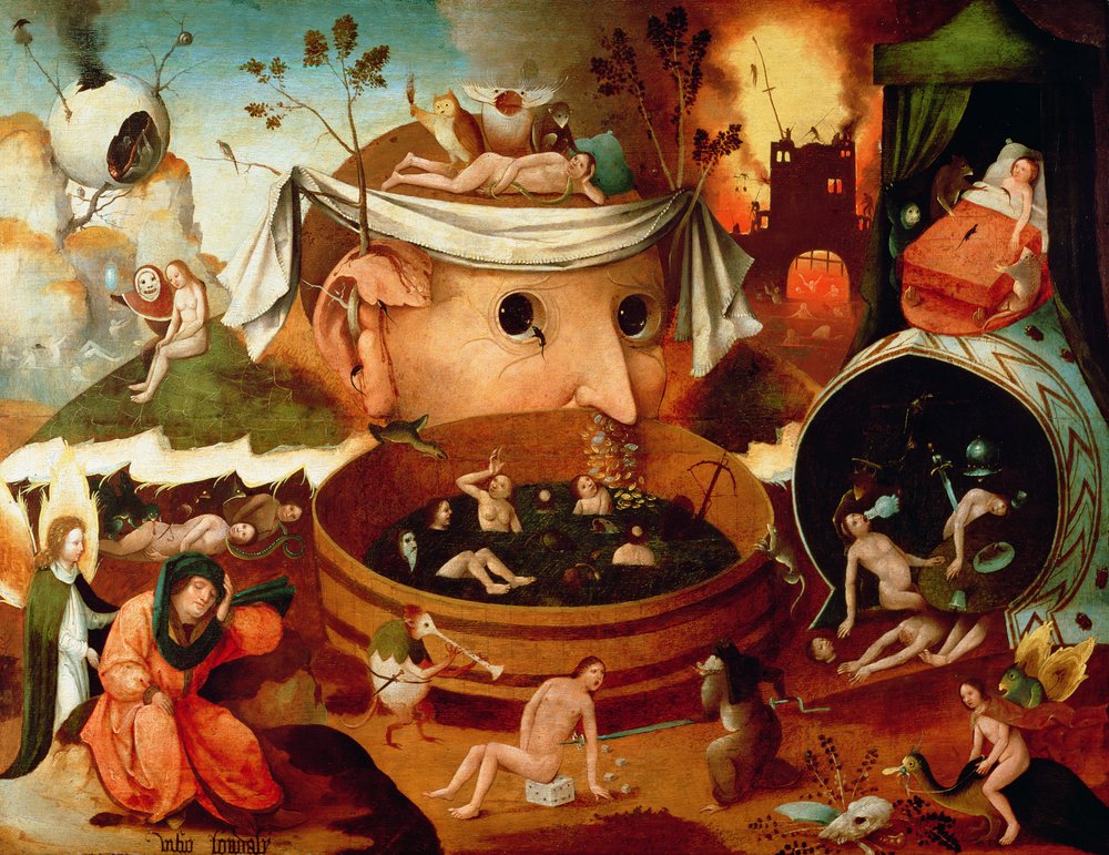 Wizja Tondala autorstwa Hieronymus Bosch