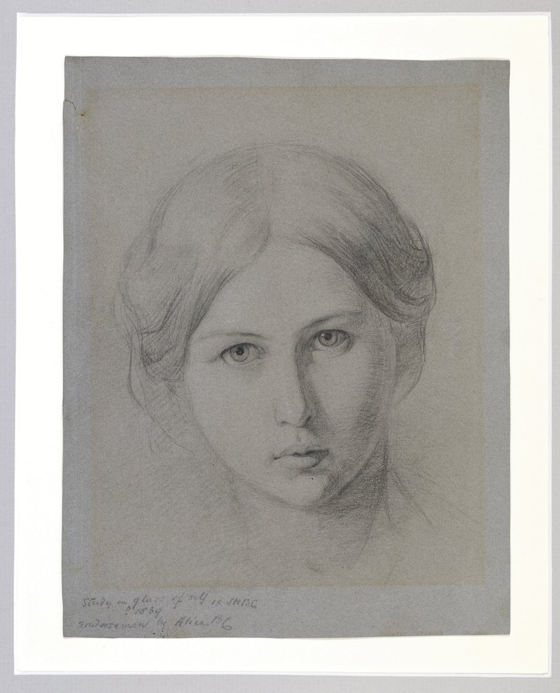Autoportret, 1839 autorstwa Hilary Bonham-Carter