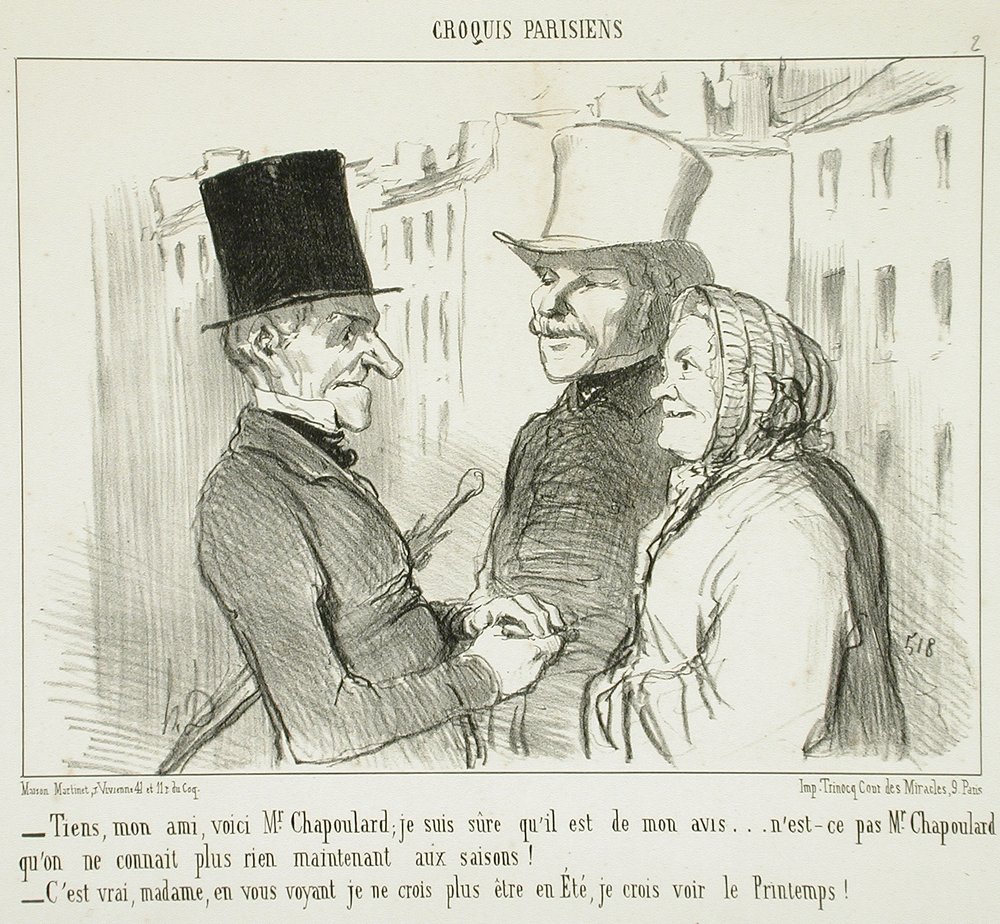 „Proszę, mój przyjacielu, oto pan Chapoulard...” autorstwa Honoré Daumier
