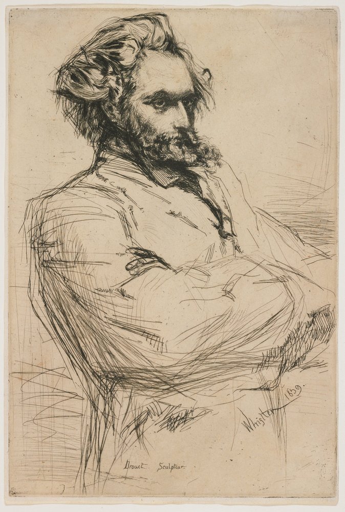 Drouet autorstwa James Abbott McNeill Whistler