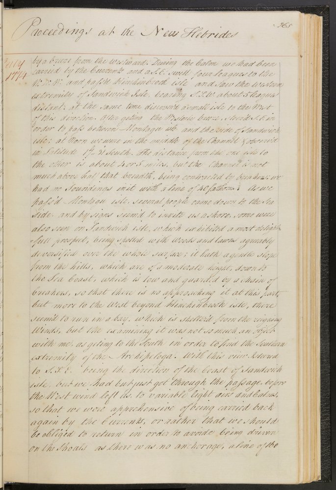 Dziennik podróży kapitana Cooka dookoła świata na pokładzie HMS "Resolution autorstwa James Cook
