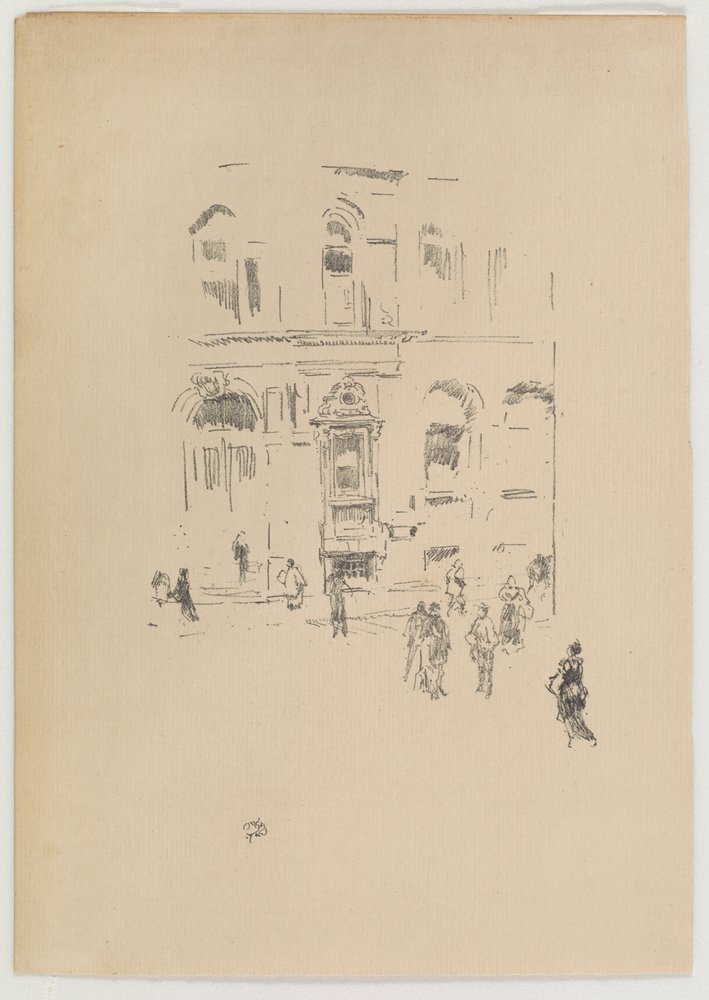 Klub Zwycięstwa autorstwa James Abbott McNeill Whistler