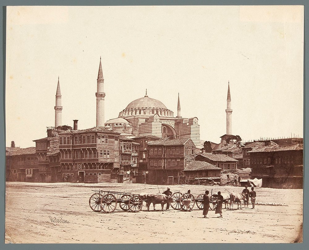 „Hagia Sophia” [Stambuł. Meczet Ayasofya (Hagia Sophia)] autorstwa James Robertson