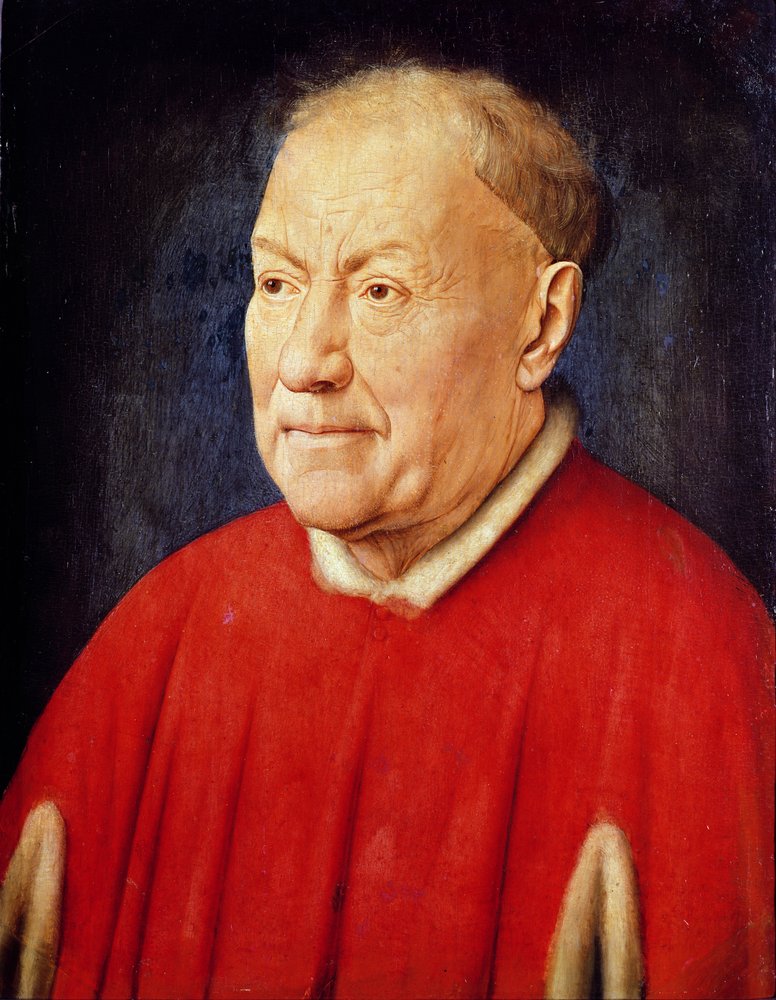 Portret kardynała Albergati autorstwa Jan van Eyck