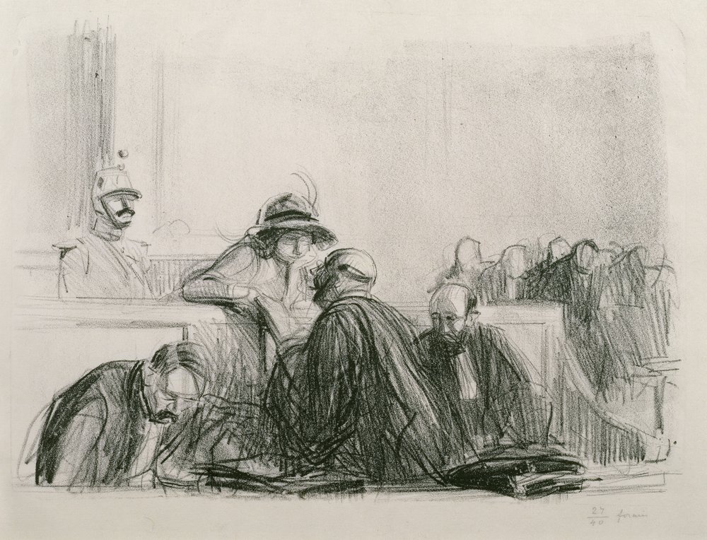 Porady adwokata autorstwa Jean-Louis Forain