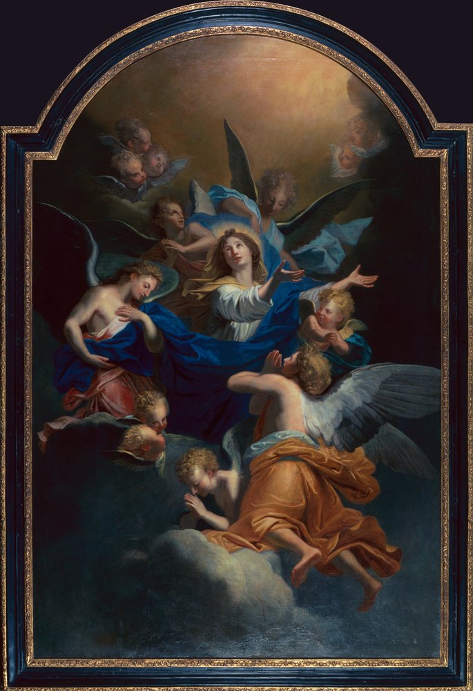 Wniebowzięcie Najświętszej Marii Panny (olej na płótnie) autorstwa Jean-Baptiste Jouvenet