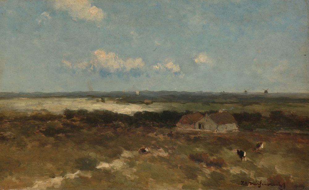 Krajobraz wydm autorstwa Johan Hendrik Weissenbruch