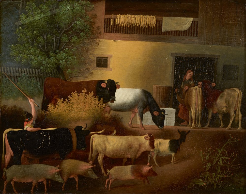 Powrót stada autorstwa Johann Michael Neder