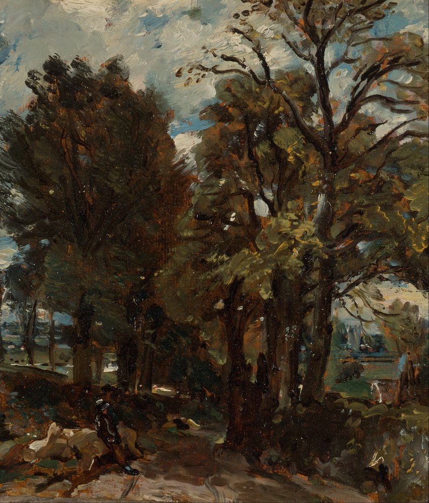 Fen Lane, East Bergholt autorstwa John Constable