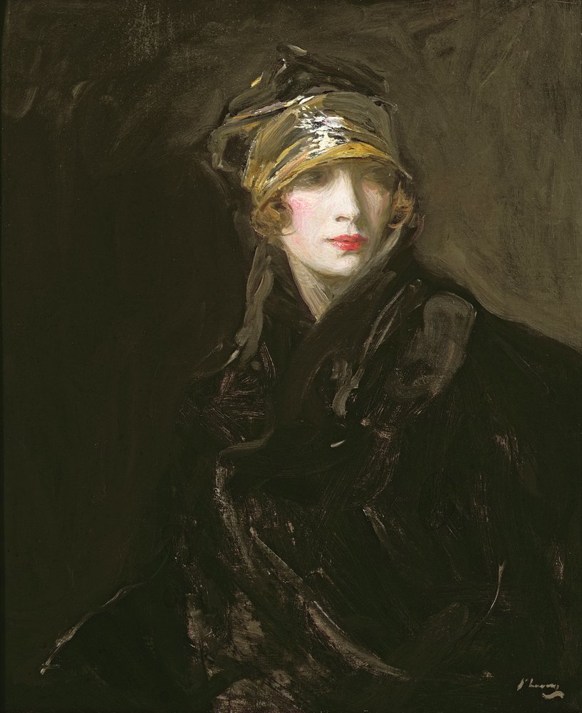 Złoty turban autorstwa John Lavery