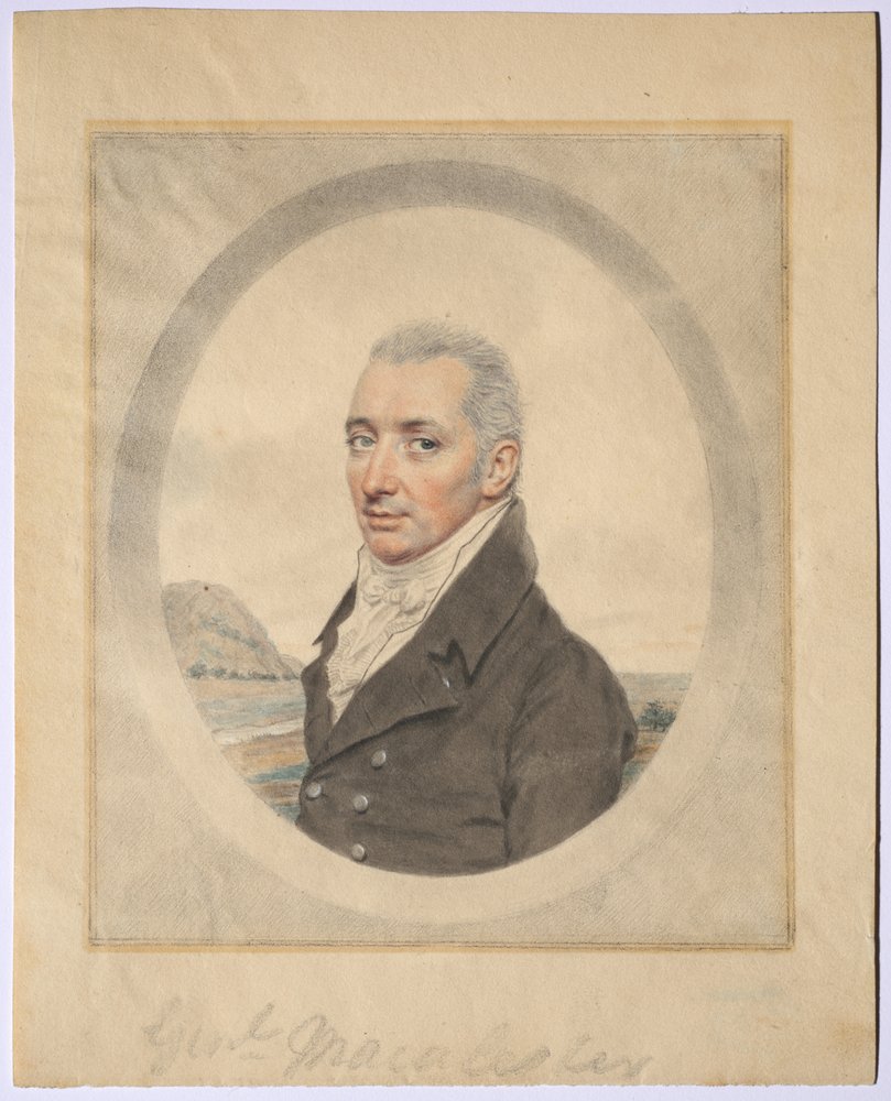 Portret generała Keitha MacAlistera, ok. 1800-1810 autorstwa John I. smart