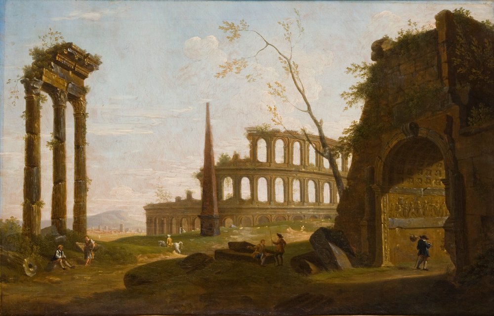 Roman Capriccio, 1756 autorstwa John Inigo Richards