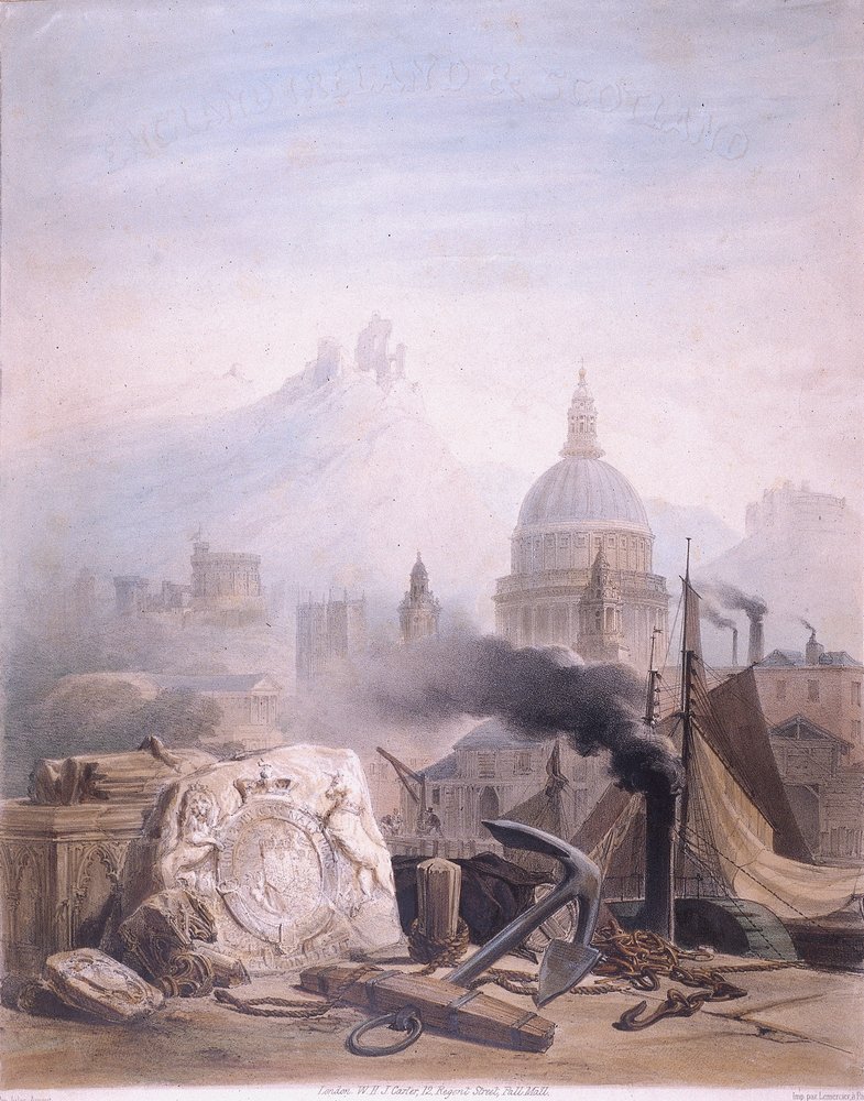 Montaż obrazów ze św. Pawłem, ok. 1855 r. autorstwa Jules Louis Arnout