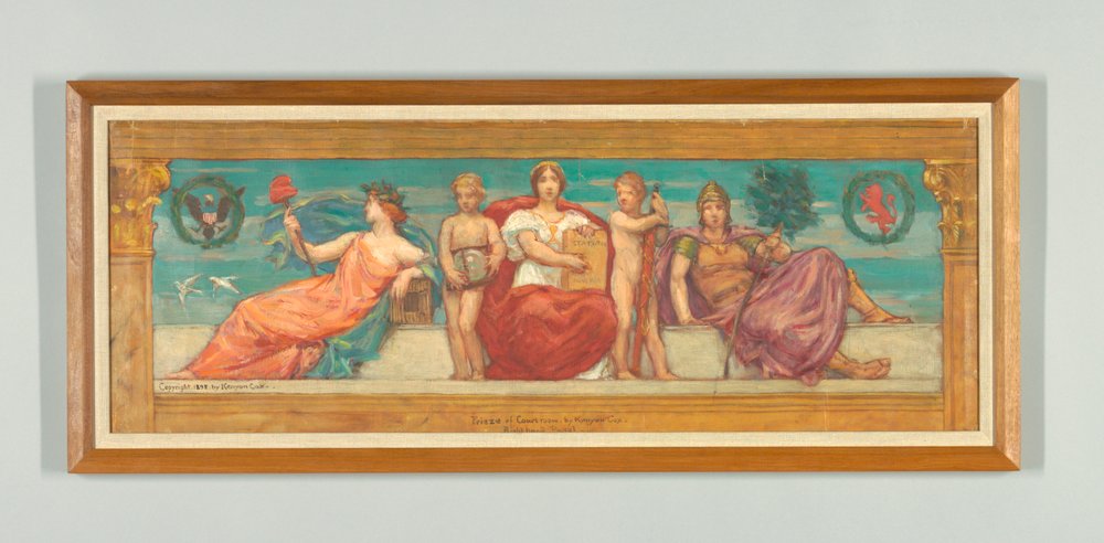 The Statute Law, Study for Right Panel of "The Reign of Law," Frieze for Appellate Court, New York   1270232   pl       polish Successfully Translated  Original: Waldinneres Translat: Waldinneres 1344558 pl polish Successfully Translated Original: The Mada autorstwa Kenyon Cox