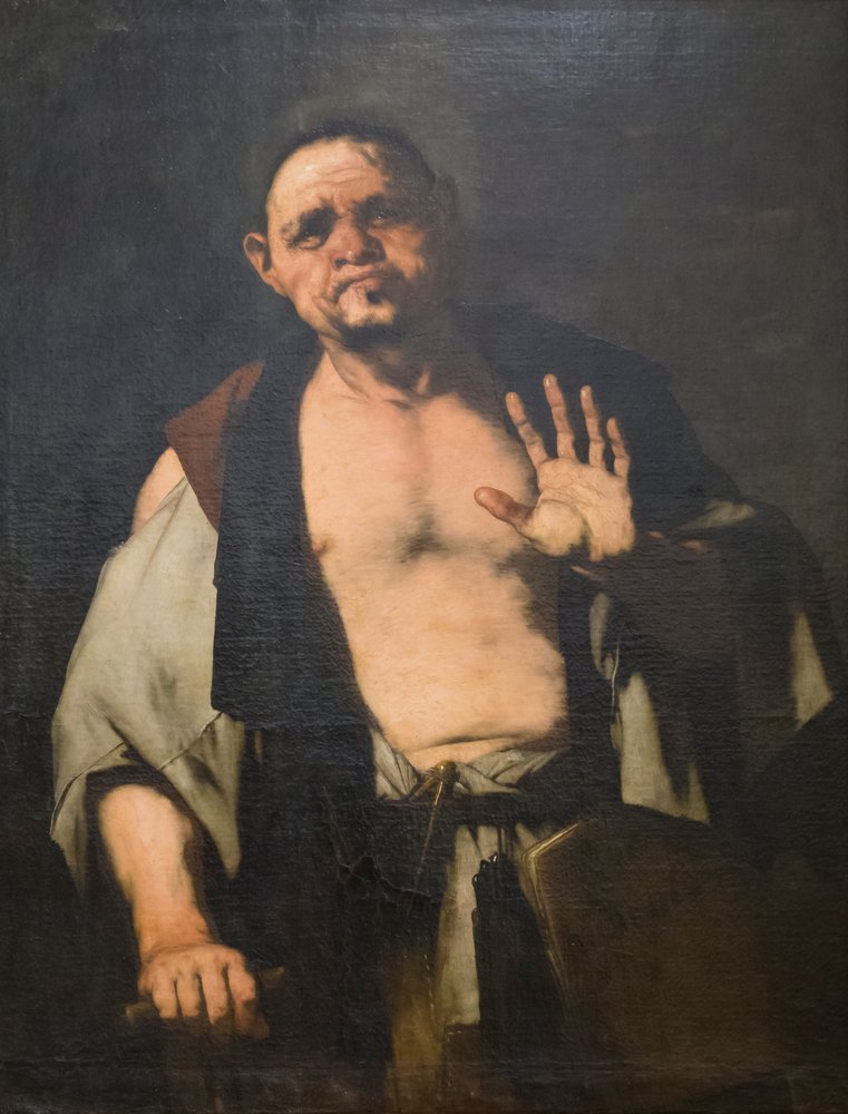 Portret mistrza budownictwa (Skrzynie) autorstwa Luca Giordano