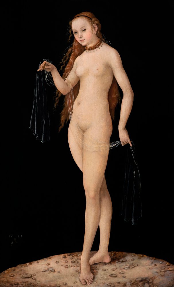 „Wenus” Obraz Lucasa Cranacha Starszego (1472-1553) autorstwa Lucas the Elder Cranach