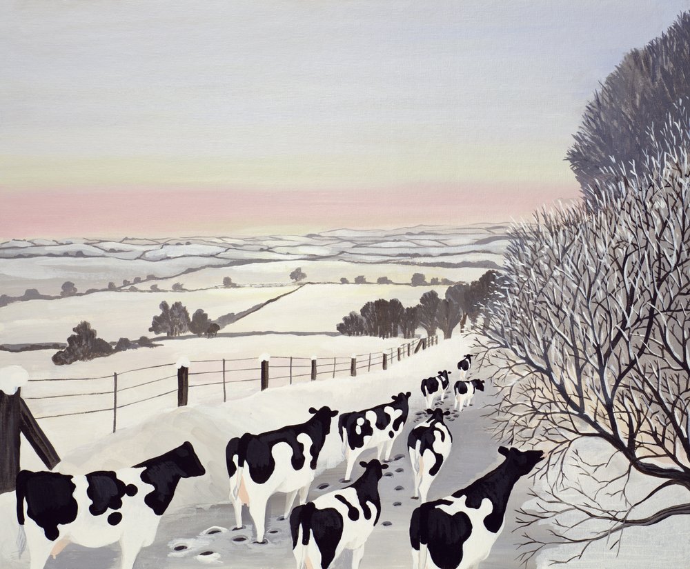 Fryzy zimą autorstwa Maggie Rowe