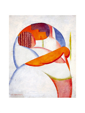 Pocałunek, 1925 autorstwa Marcel-Louis Baugniet