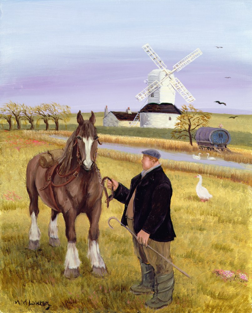 Koń cygański autorstwa Margaret Loxton