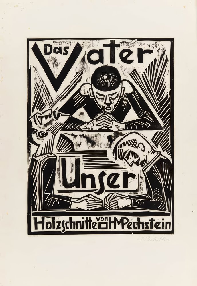 „Modlitwa Pańska” autorstwa Max Pechstein