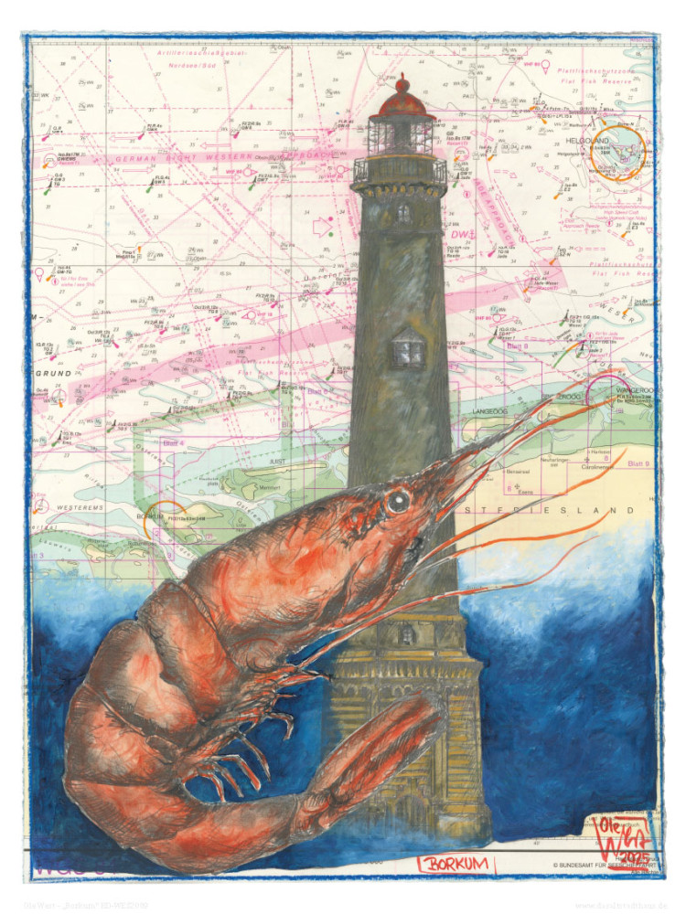 Latarnia morska „BORKUM” autorstwa Ole West