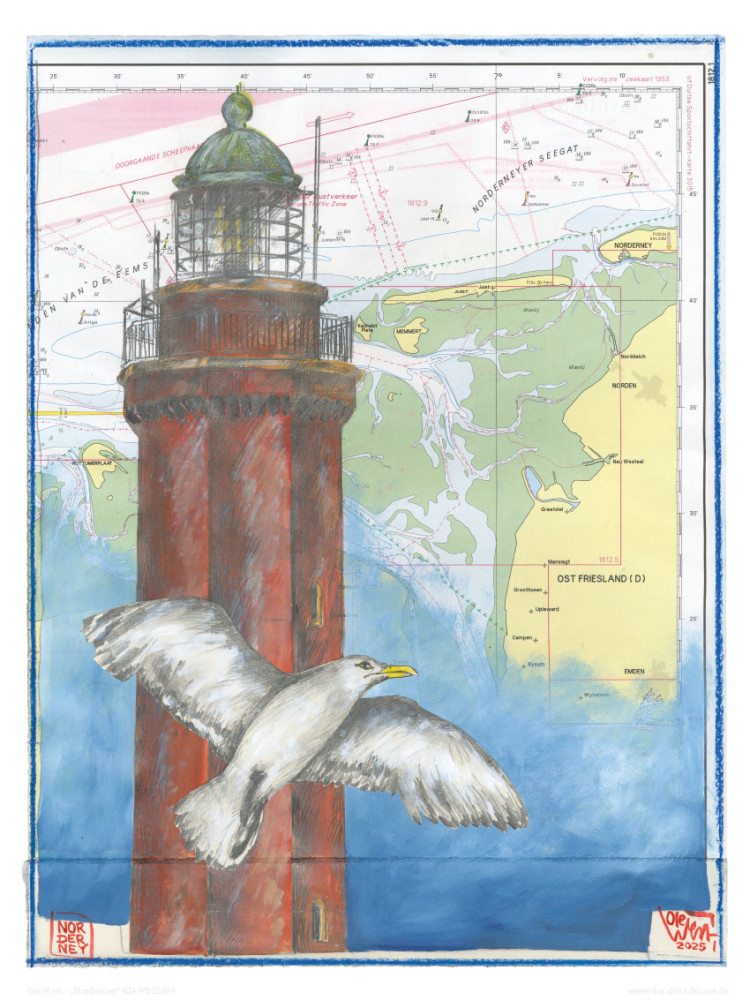 Latarnia morska „NORDERNEY” autorstwa Ole West