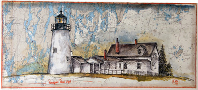 Pemaquid Point autorstwa Ole West