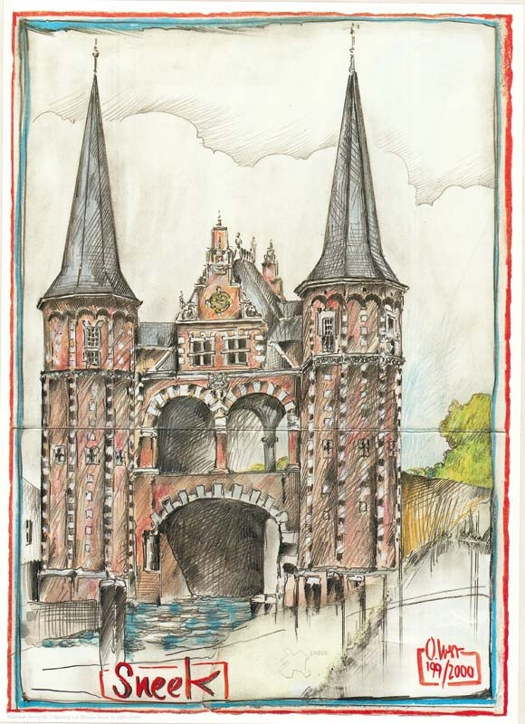 Sneek / Niderlandy autorstwa Ole West