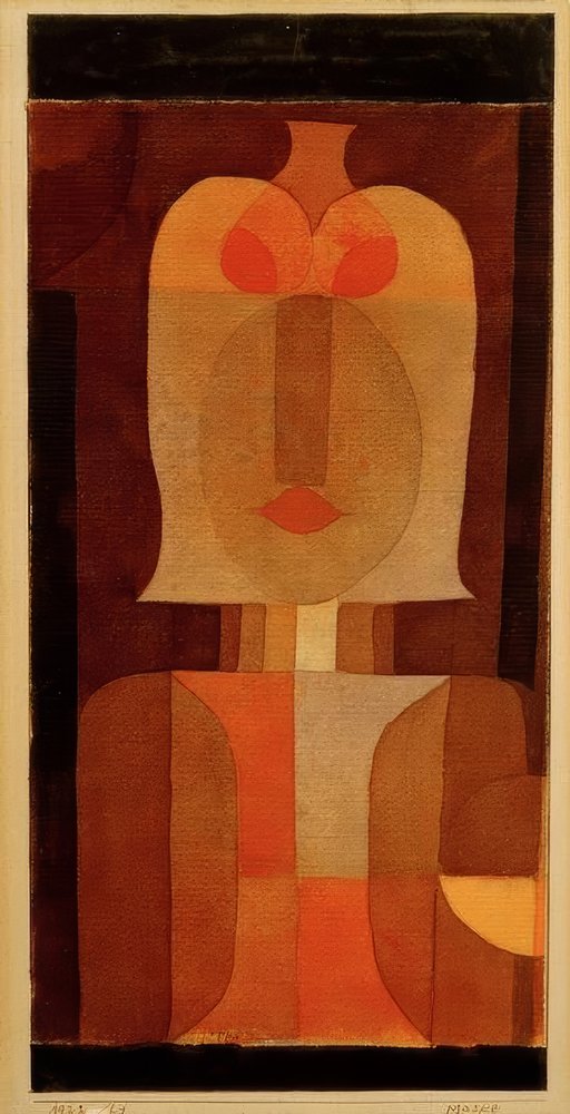 maska autorstwa Paul Klee