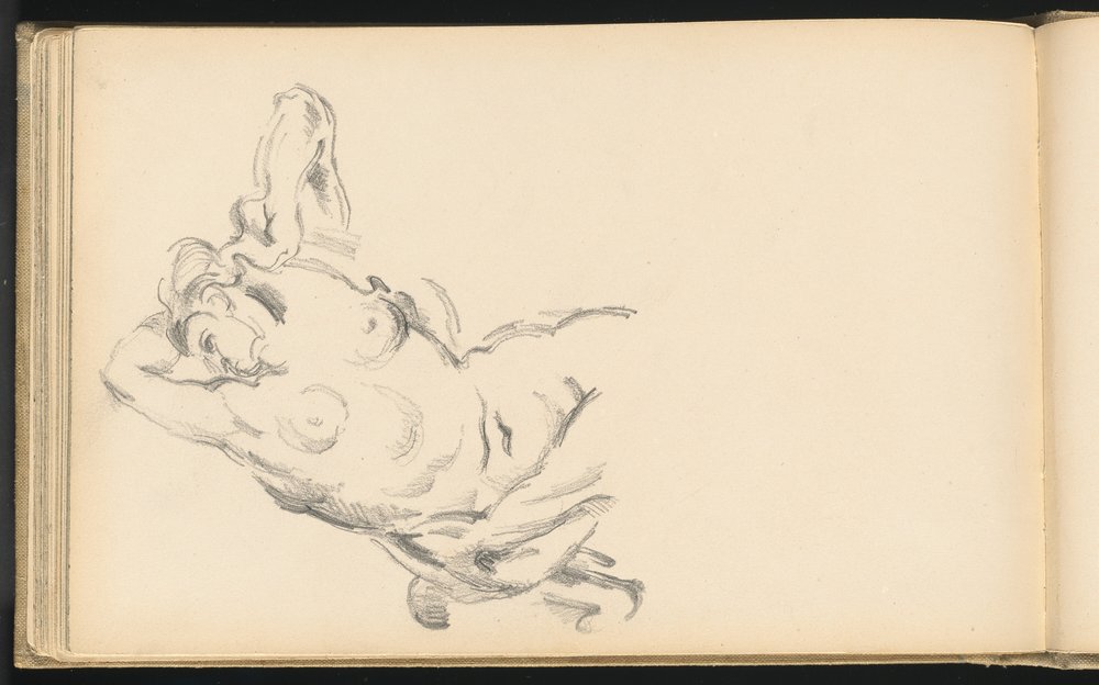 Studium alegorycznej postaci Bellony w „Apoteozie Henryka IV” Rubensa autorstwa Paul Cézanne