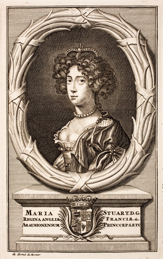 Królowa Maria II (1662-1694) autorstwa Pierre  Mortier