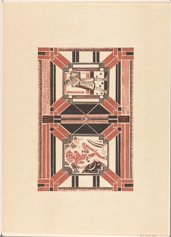 Projekt okładki dla: Concertgebouw Amsterdam Program autorstwa Richard Nicolaüs Roland Holst
