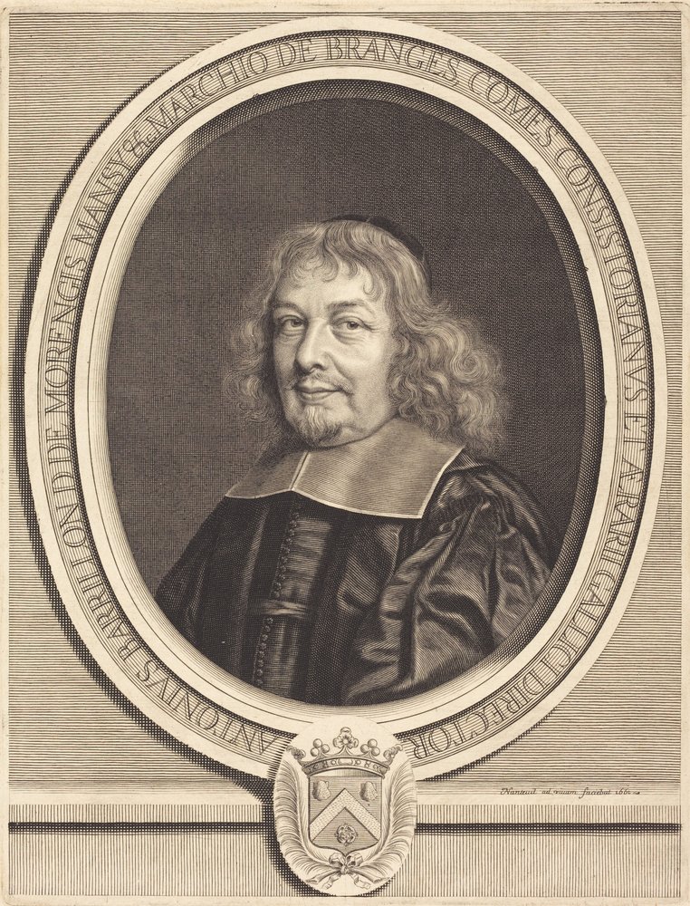 Antoine Barillon autorstwa Robert Nanteuil