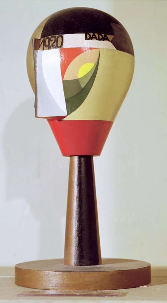 Głowa dada, 1920 autorstwa Sophie Taeuber Arp