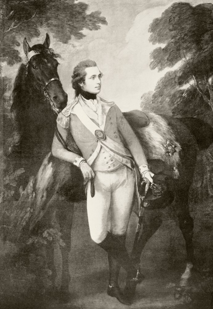 Anthony St Leger (lito) autorstwa Thomas Gainsborough