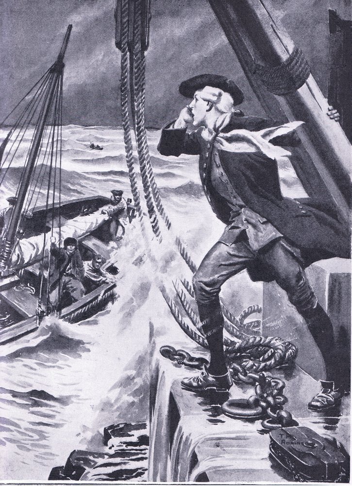 Aby oświetlić drogę do morza: Smeaton, ilustracja z "Cassell