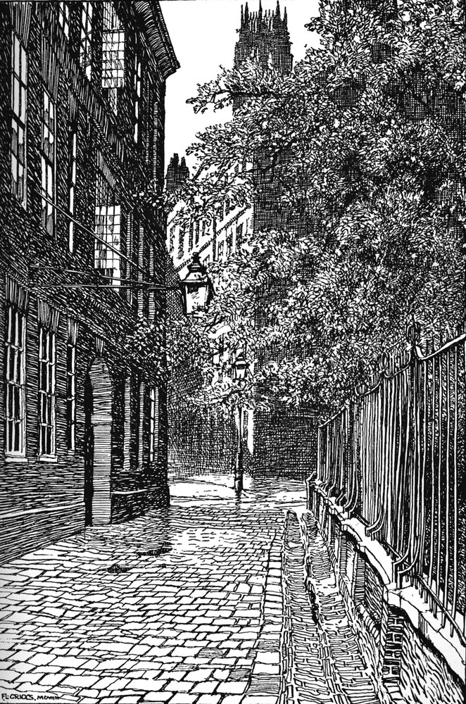 Cliffords Inn, Patrząc na północ, 1903 autorstwa Unbekannt