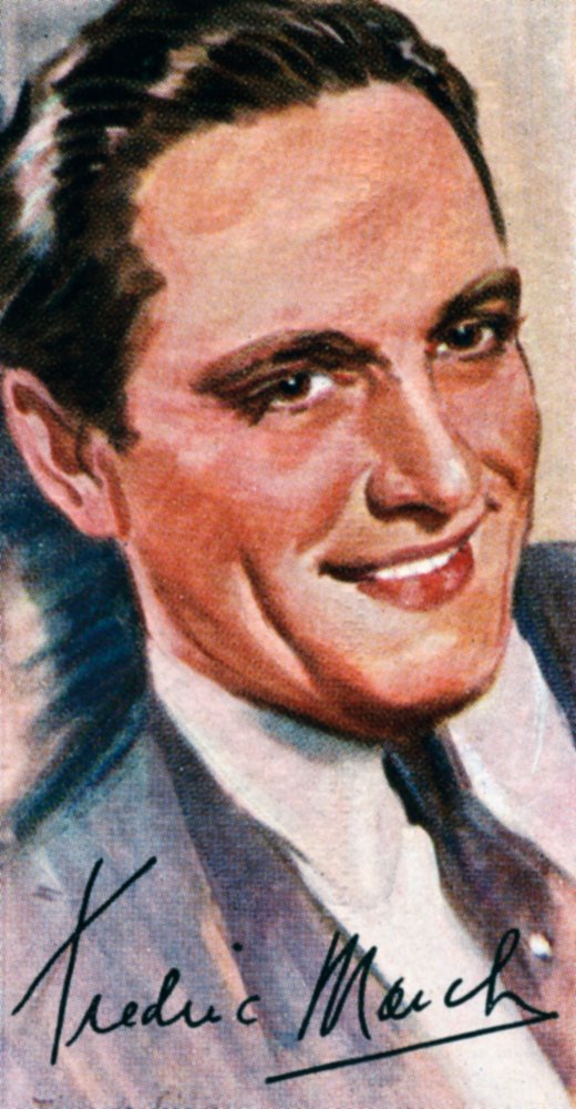 Fredric March, 1897-1975, dwukrotny zdobywca Oscara, amerykański aktor, XX wiek autorstwa Unbekannt