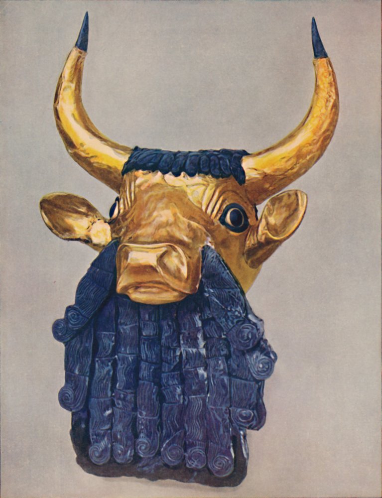 Najstarsze znane przykłady sztuki złotniczej: Arcydzieła kultury sumeryjskiej, ok. 1935 autorstwa Unbekannt