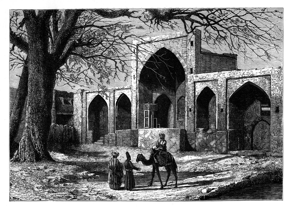 Grób Nadira Szacha z Persji w Mekce, 1688-1747, c1890 autorstwa Unbekannt