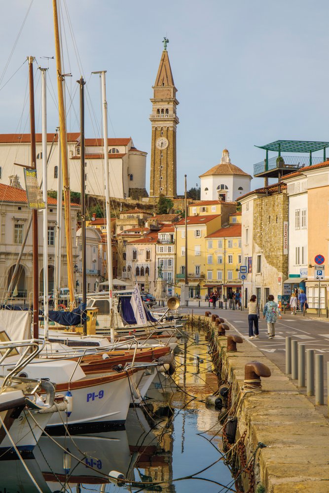 Piran, Primorska, Słowenia, 2018 (zdjęcie) autorstwa Unbekannter Künstler
