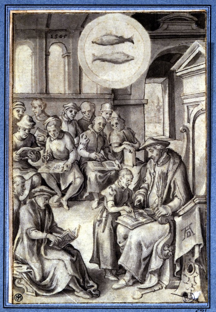 Szkoła – Anonimowy dokument autorstwa Unknown artist