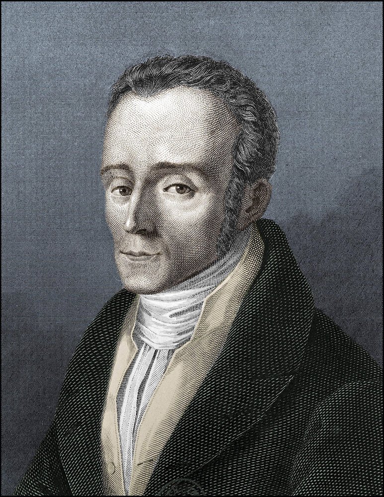 Portret Silvio Pellico, włoskiego pisarza (1789-1854) autorstwa Unknown artist